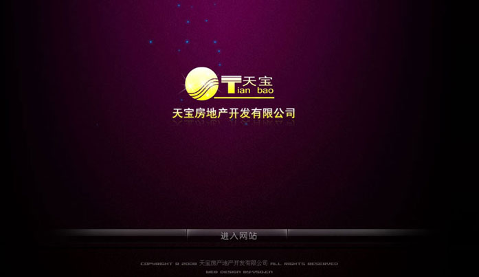 运城天宝房产做网站